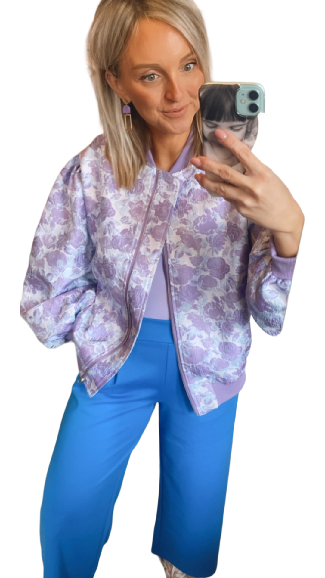 Bomber Lila jacket