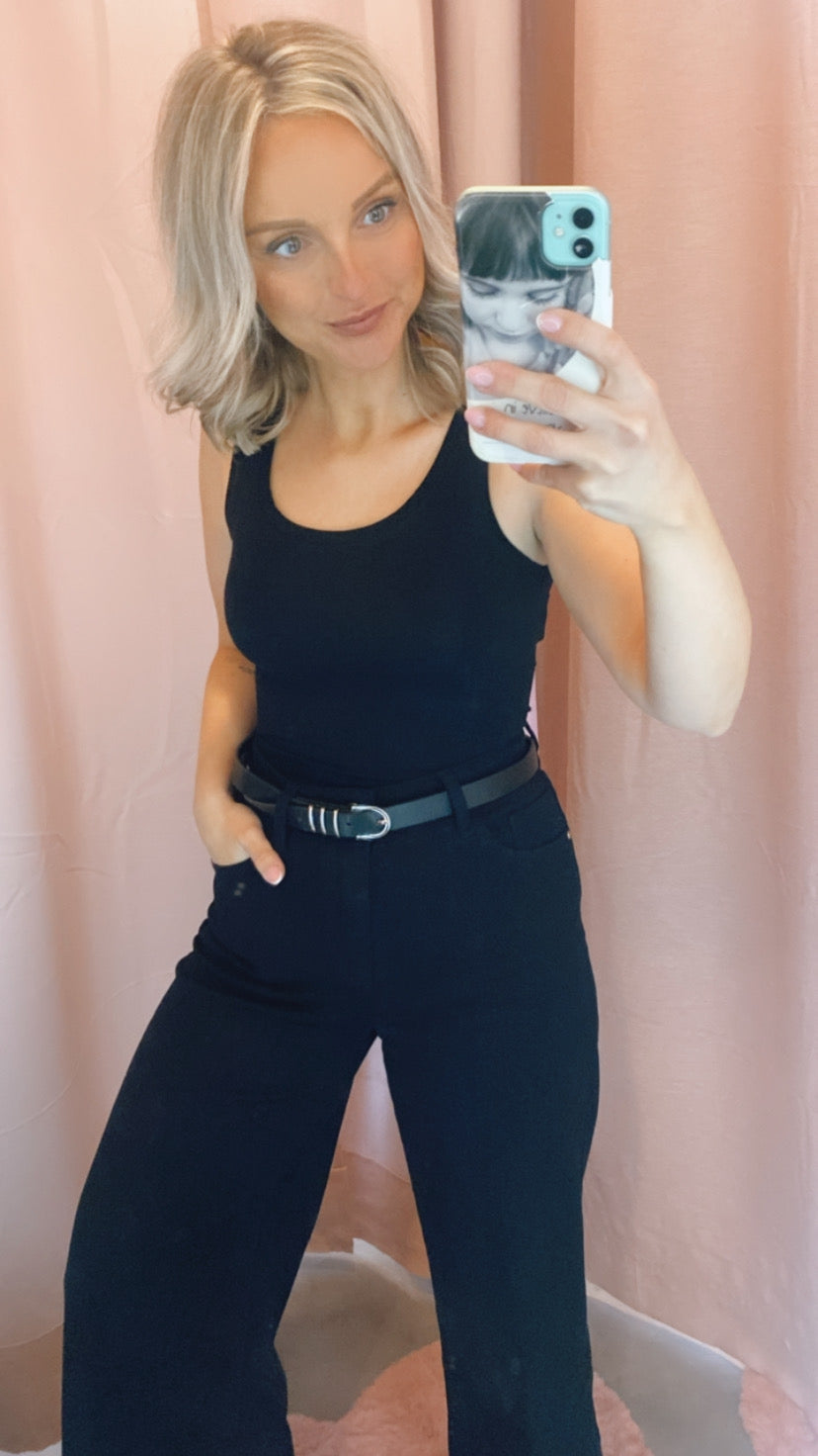 Broek met brede pijpen
