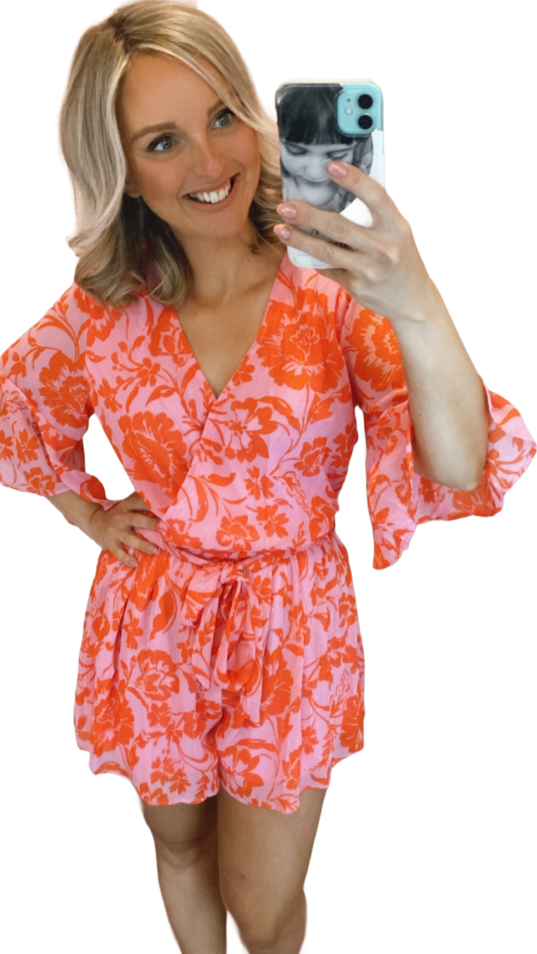 Fleurige jumpsuit