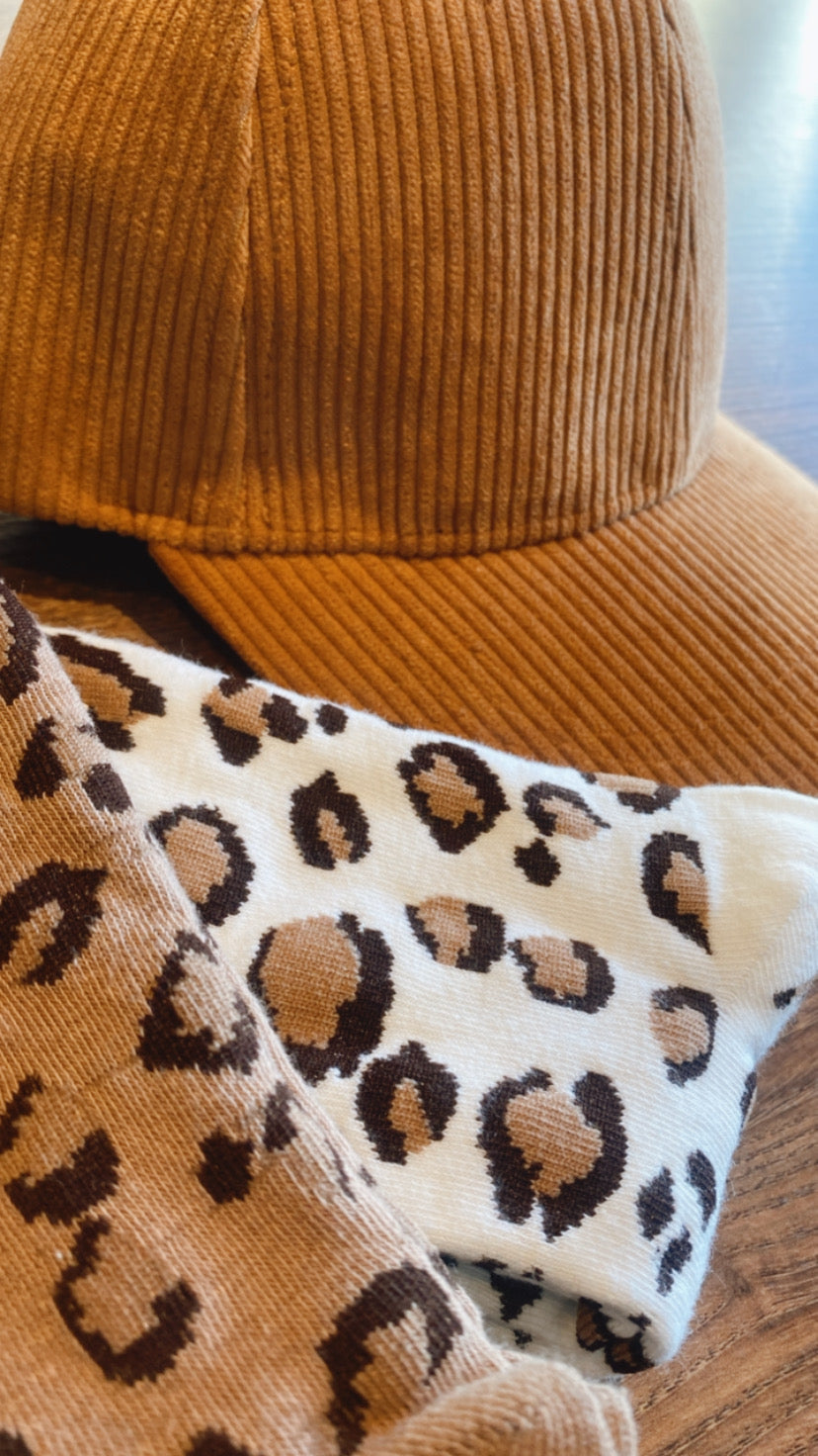 Leopard sokken
