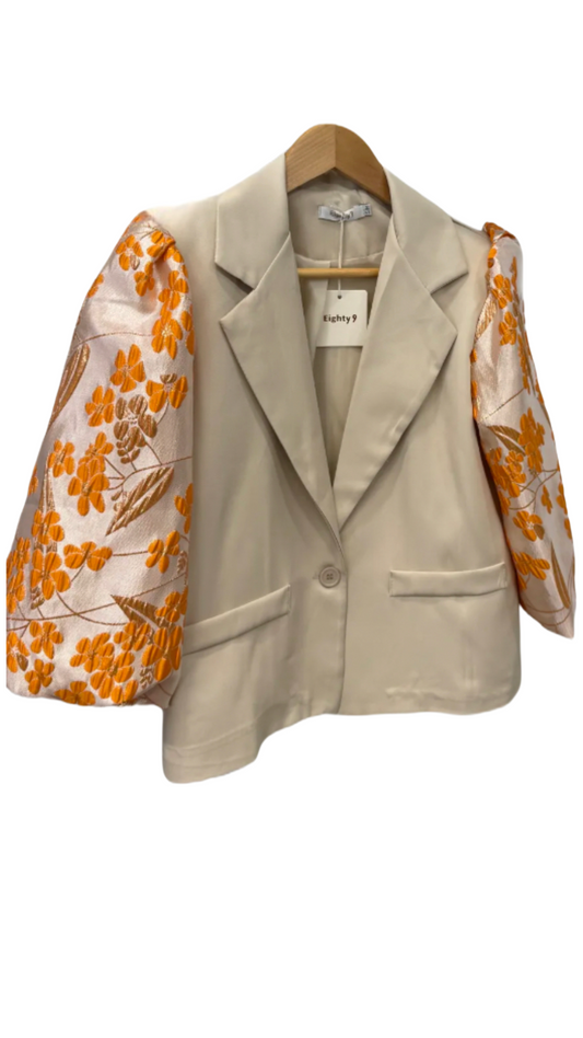 Preorder flower blazer