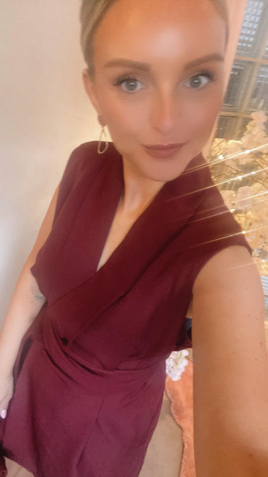 Bordeaux jumpsuit