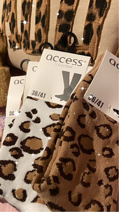 Leopard sokken