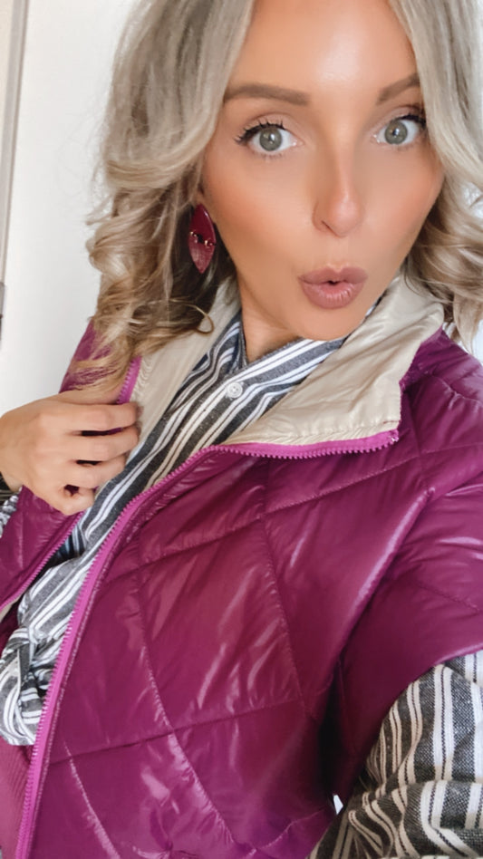 Bomber reversible bomber