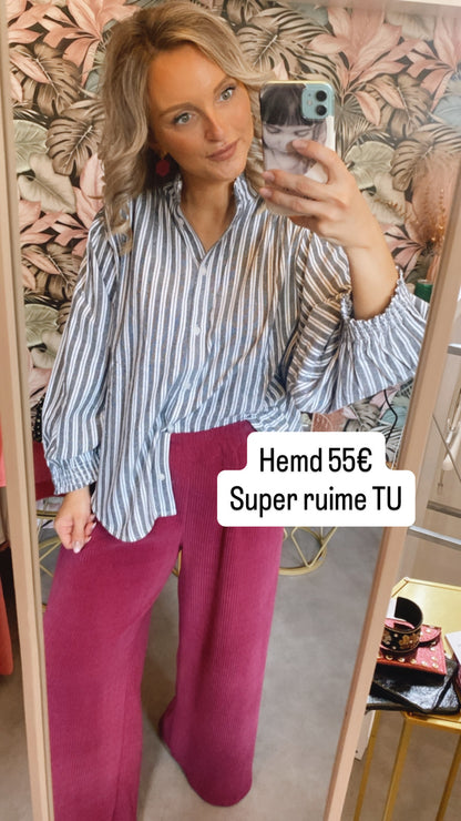 Gestreept hemd