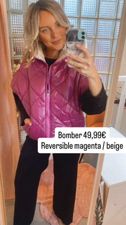 Bomber reversible bomber