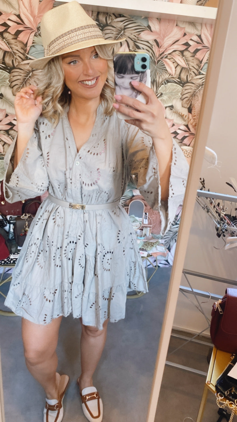 Taupe dress