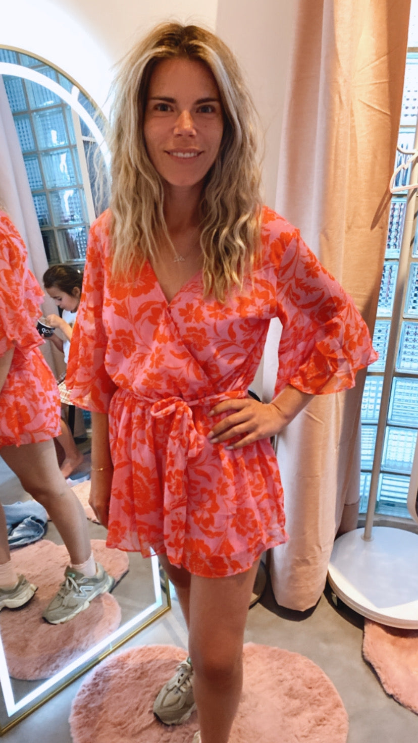 Fleurige jumpsuit