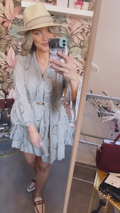 Taupe dress